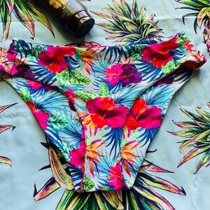Fused Hawaii Womens S-M High Waist Bikini Cheeky bottom